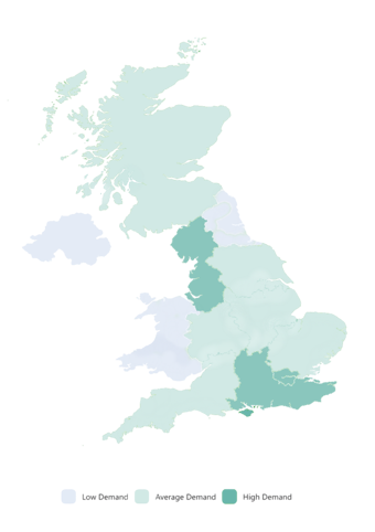Regional Demand For Business Analyst UK 2026 (2)