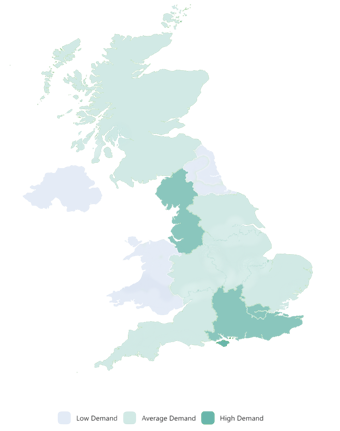 Regional Demand For Data Professionals 2026 Uk